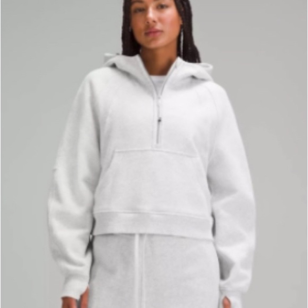 Cozy White Hoodie